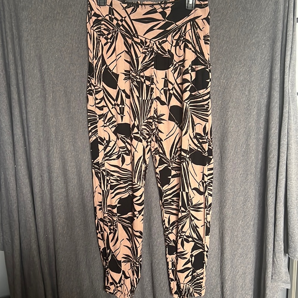 Wild Fable Nude and Black Aztec Pants